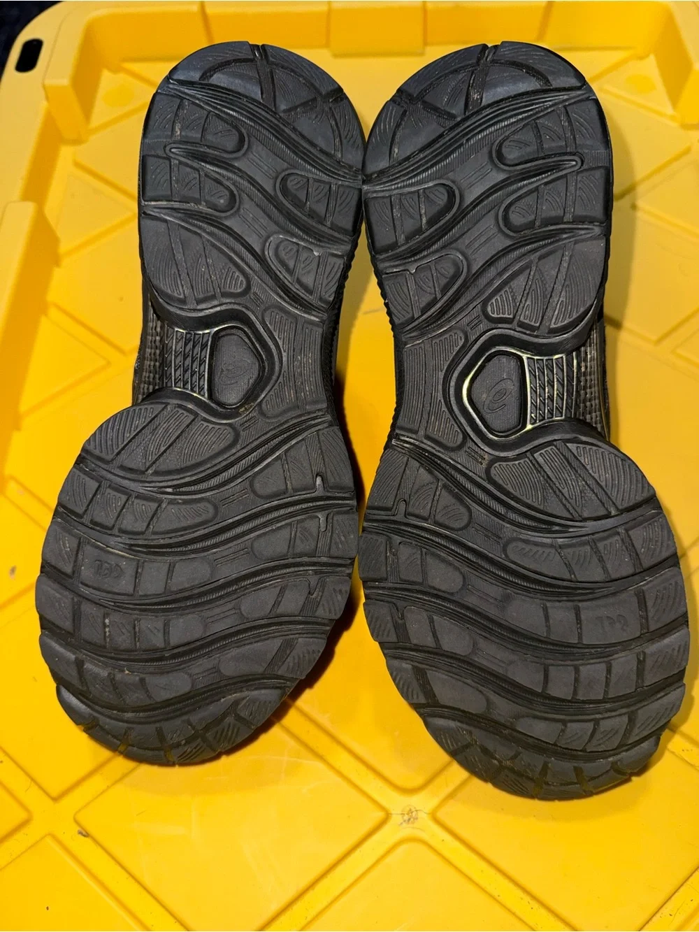 Asics Black Women's Running Sneakers with Silver Accents - Picture 6 of 7